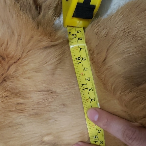 Vintage women's Opera rabbit tanned fur jacket Medium - Picture 5 of 7